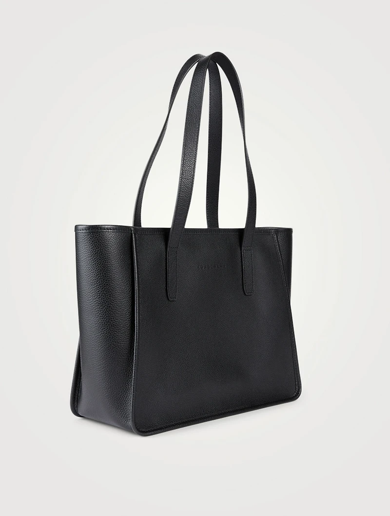 Le Foulonné Leather Tote Bag