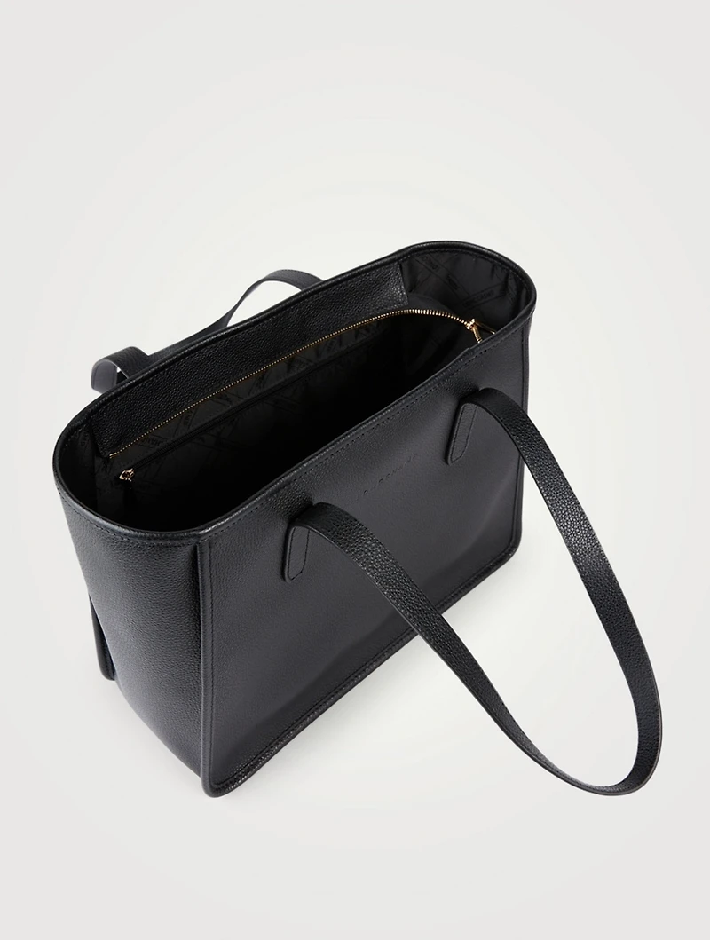 Le Foulonné Leather Tote Bag