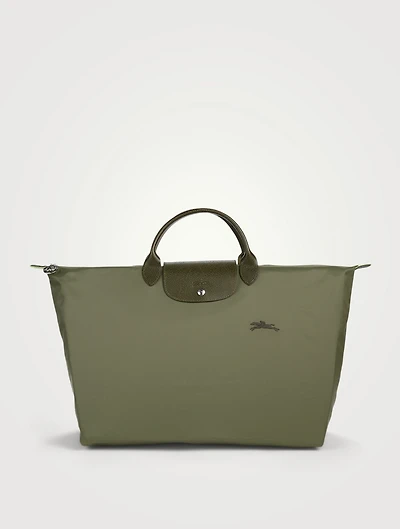 Large Le Pliage Green Travel Bag