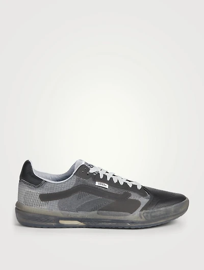 See Thru EVDNT UltimateWaffle Suede And Mesh Sneakers