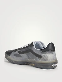 See Thru EVDNT UltimateWaffle Suede And Mesh Sneakers