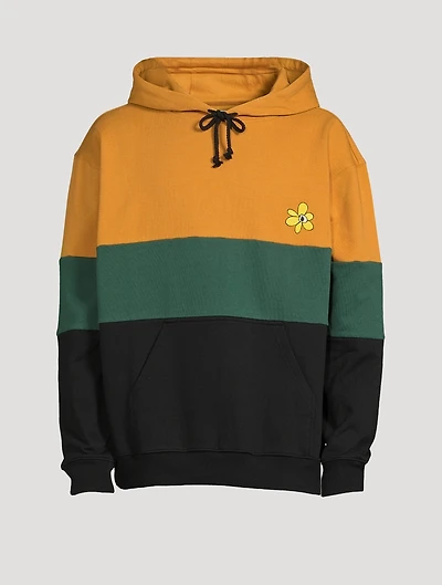 Grass Seeds Tricolour Organic Cotton Hoodie