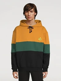 Grass Seeds Tricolour Organic Cotton Hoodie