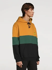 Grass Seeds Tricolour Organic Cotton Hoodie