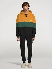 Grass Seeds Tricolour Organic Cotton Hoodie