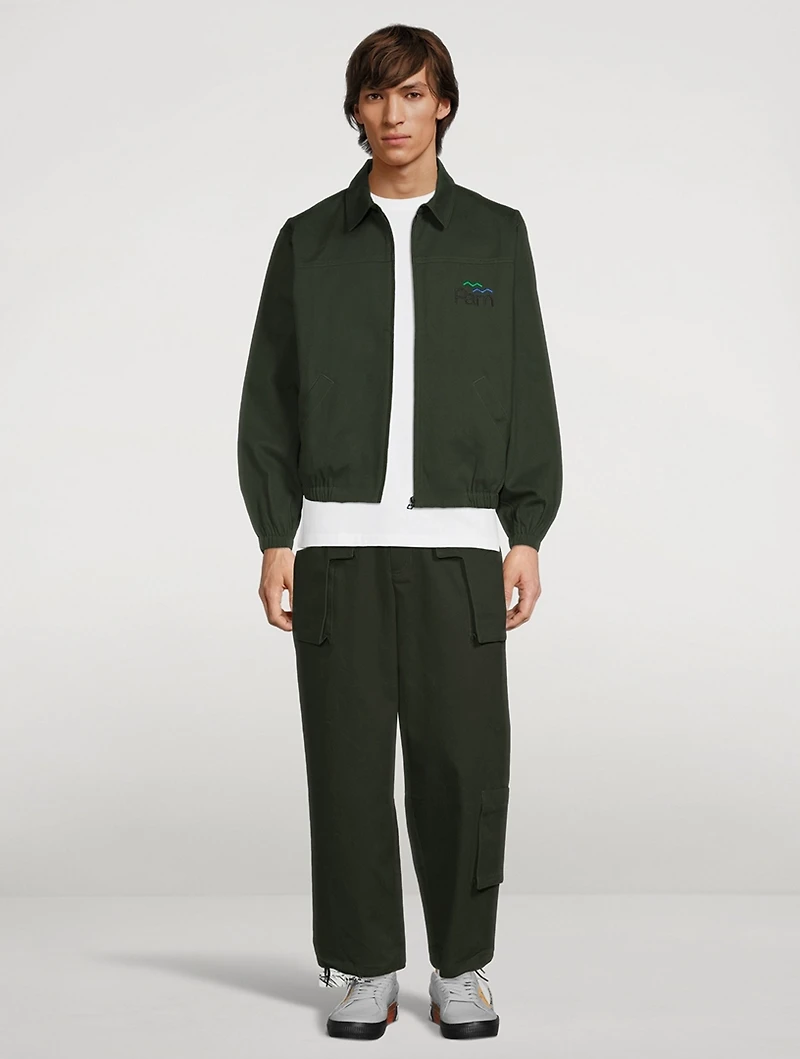 Parks Harrington Cotton Twill Jacket