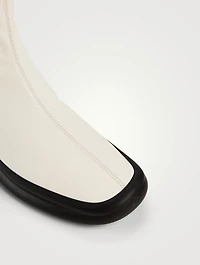 Town Leather Ankle Boots