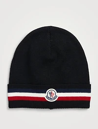 Wool Logo Beanie