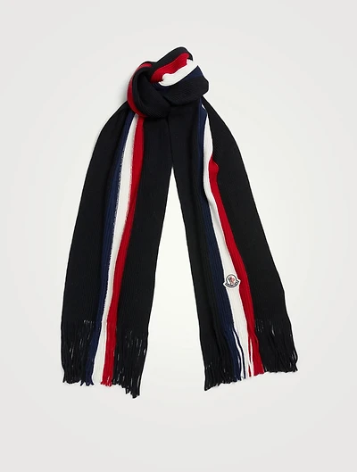 Wool Tricolour Scarf