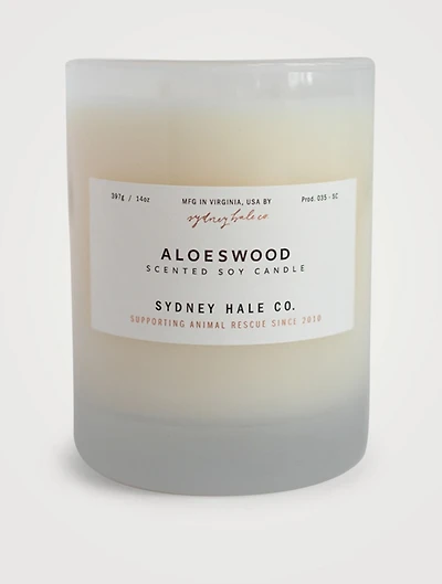Aloeswood Scented Soy Candle