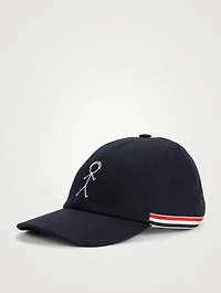 Mr. Thom Icon Washed Cotton Canvas Baseball Cap