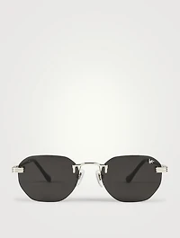 VF Detroit Player Drill Mount 24K Gold Sunglasses