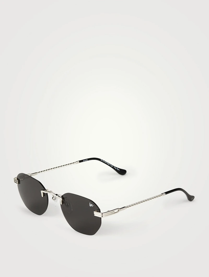 VF Detroit Player Drill Mount 24K Gold Sunglasses
