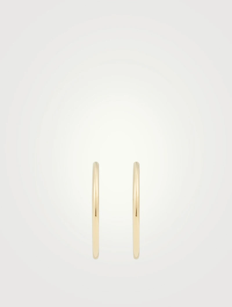 Senorita Goldplated Hoop Earrings