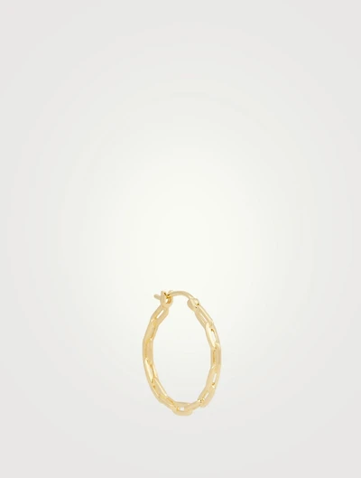 Gemma Goldplated Hoop Earring