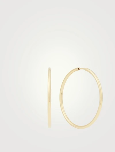 Senorita 35 Goldplated Hoop Earrings