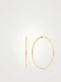 Senorita 35 Goldplated Hoop Earrings