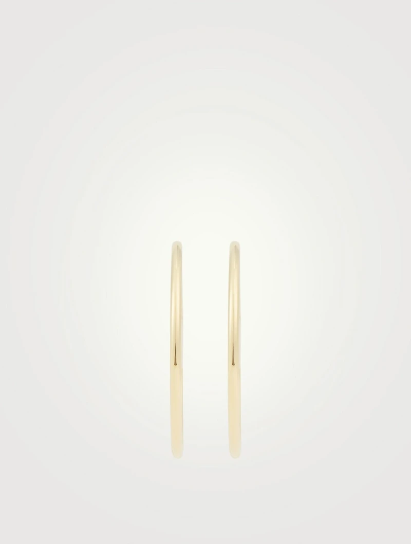 Senorita 35 Goldplated Hoop Earrings