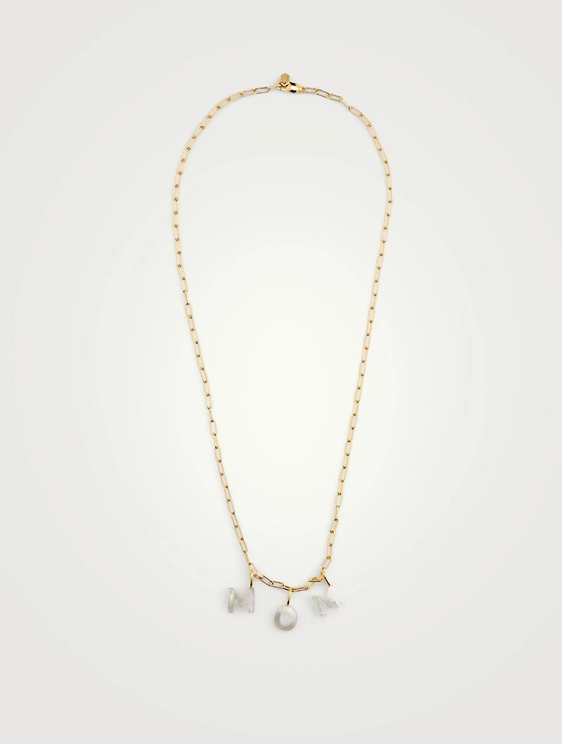 Mom Goldplated Necklace