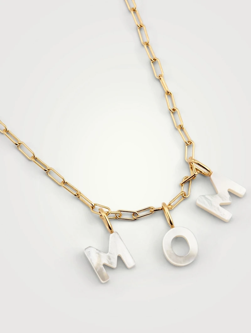 Mom Goldplated Necklace