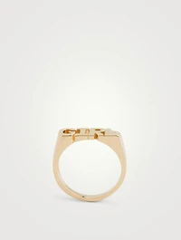 Girl Goldplated Ring
