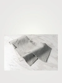 HOLT RENFREW x BASKITS Cable Knit Cashmere Blanket