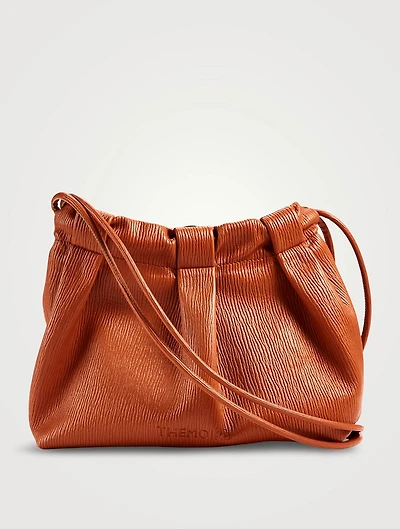 Thetis Straw Drawstring Bucket Bag