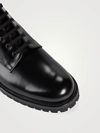 Leather Combat Boots