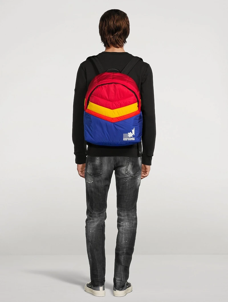Road Man Nylon Backpack