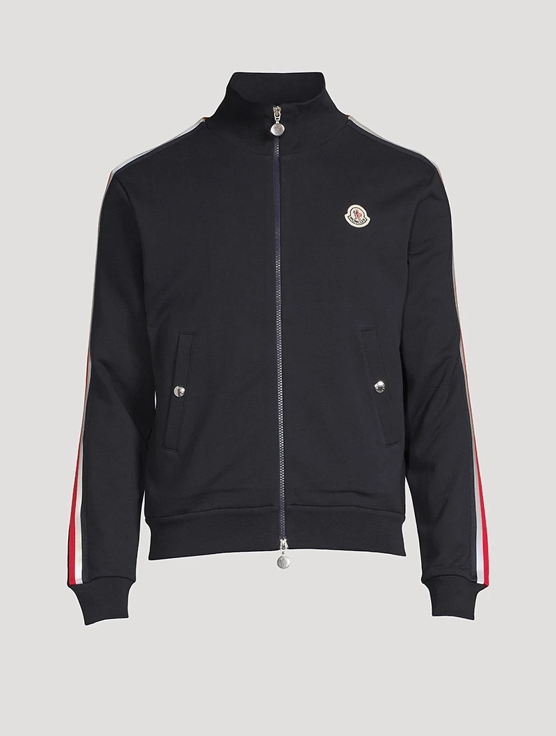 Side-Band Zip Track Jacket