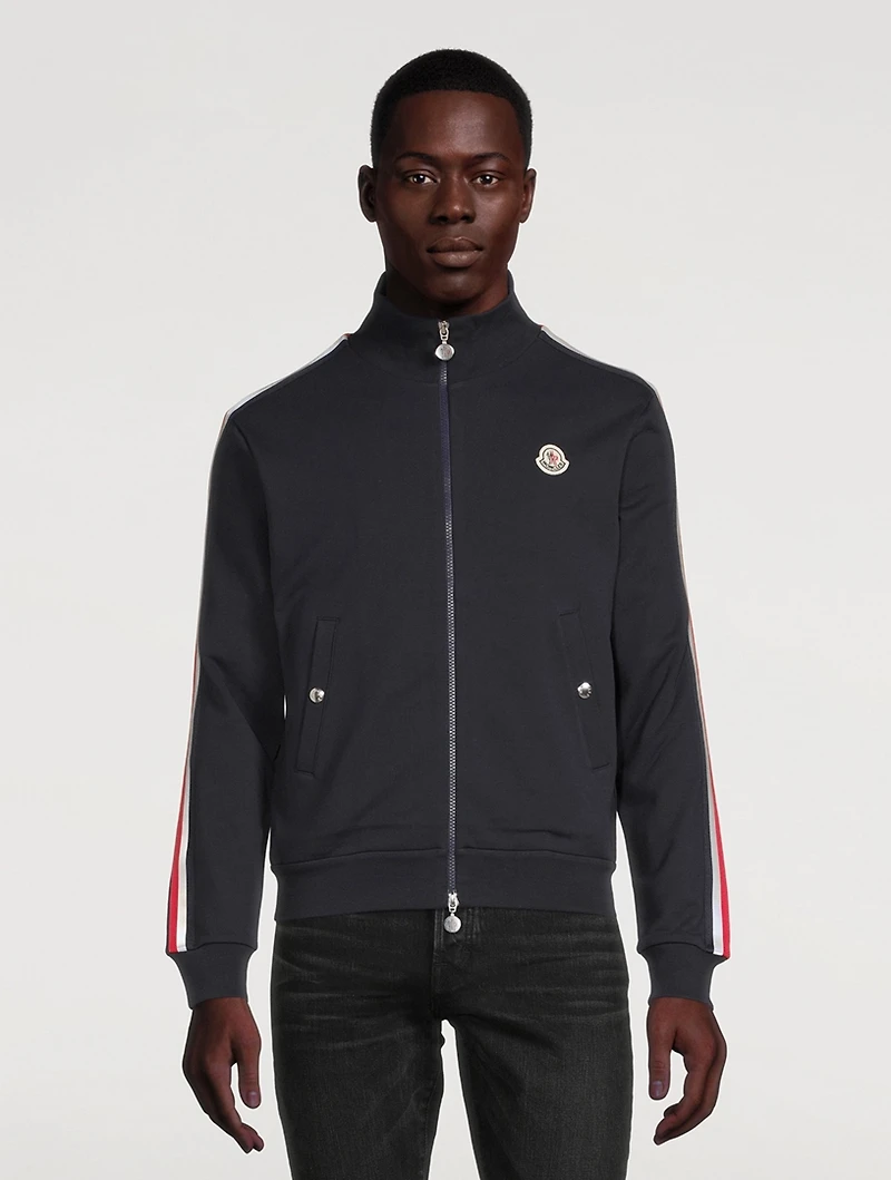 Side-Band Zip Track Jacket