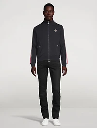 Side-Band Zip Track Jacket
