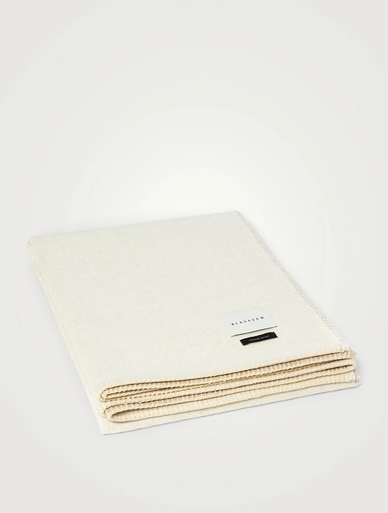 Cali Zero Dye Alpaca  Reversible Throw