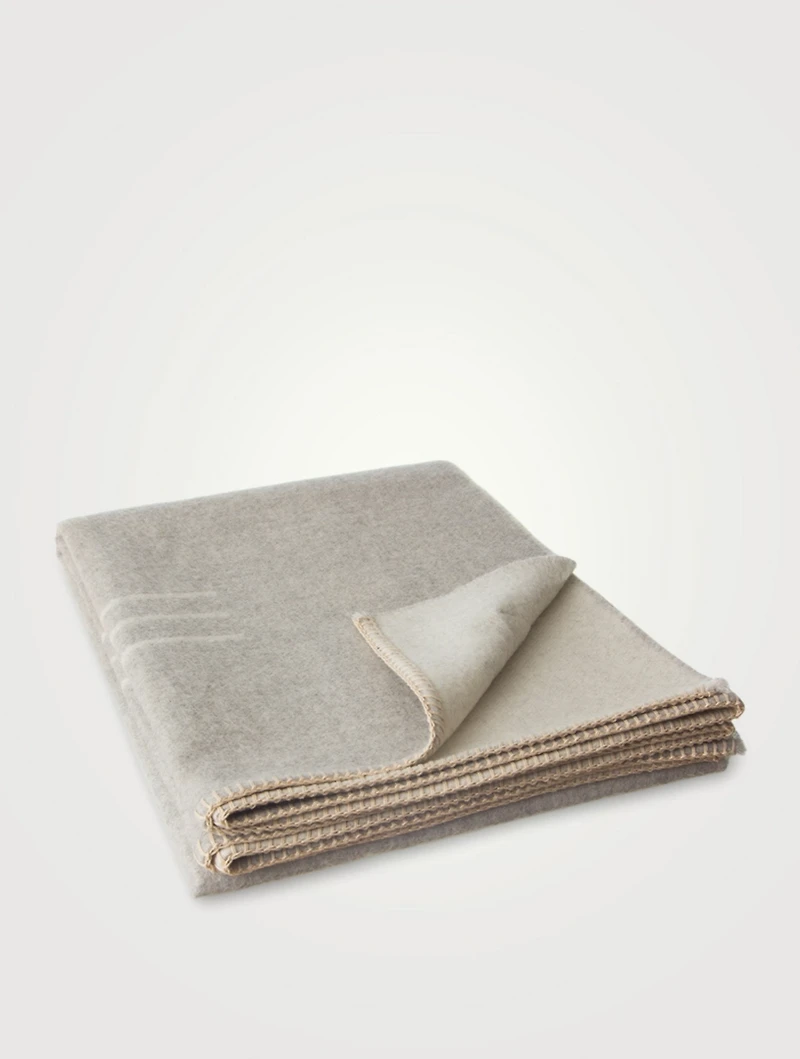 Harvest Moon Zero Dye Alpaca  Reversible Throw
