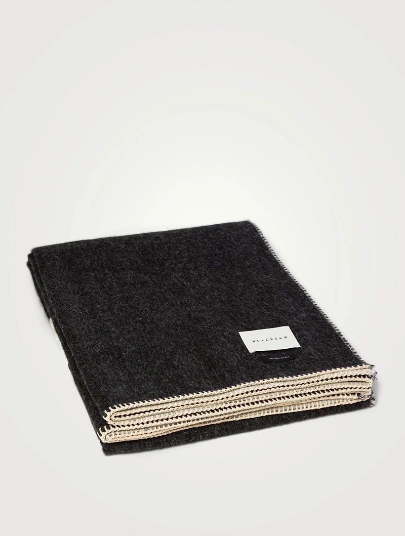 Lottalove Alpaca  Reversible Throw