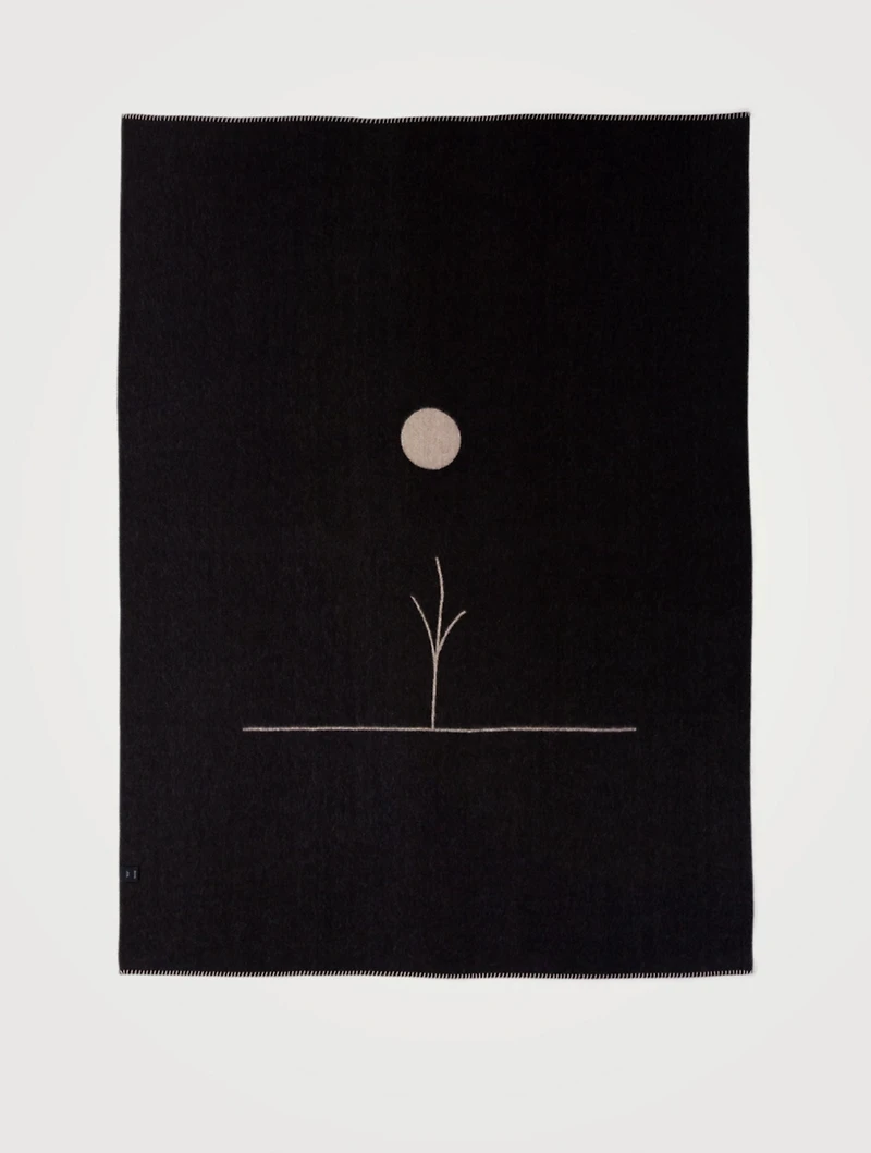 Midnight Sun Alpaca Reversible Throw