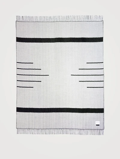 Rattle Snake Alpaca Reversible Throw