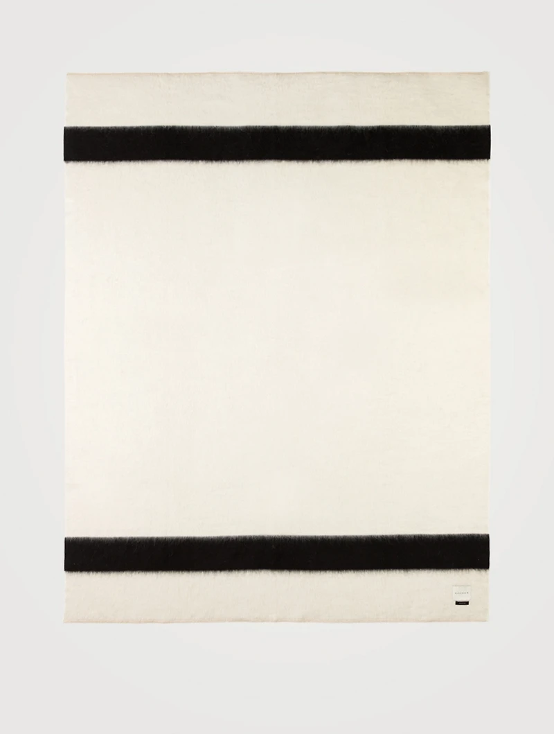 The Siempre Recycled Alpaca-Blend Blanket