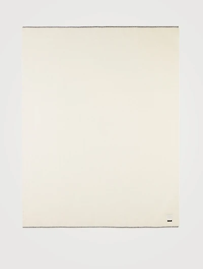 The Siempre Speakeasy Recycled Alpaca-Blend Blanket