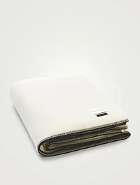 The Siempre Speakeasy Recycled Alpaca-Blend Blanket