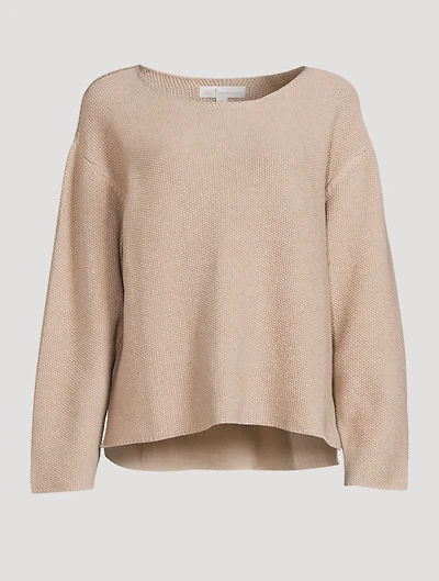 Coastal Cotton Crewneck Sweater