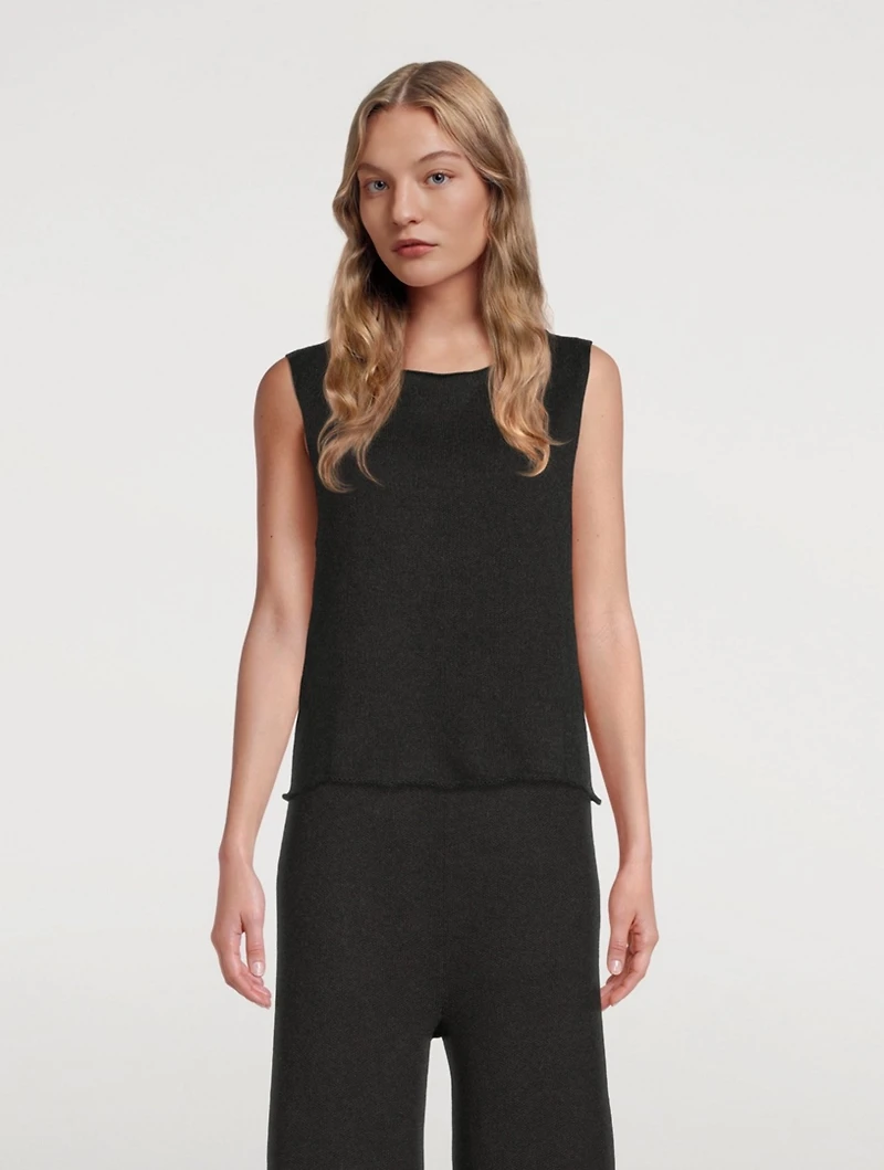 Serene Cotton Knit Tank Top