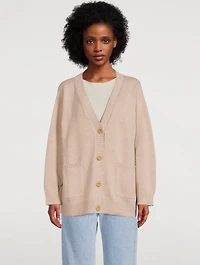 Dusk Cotton V-Neck Cardigan