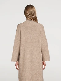 Alpaca-Blend House Coat