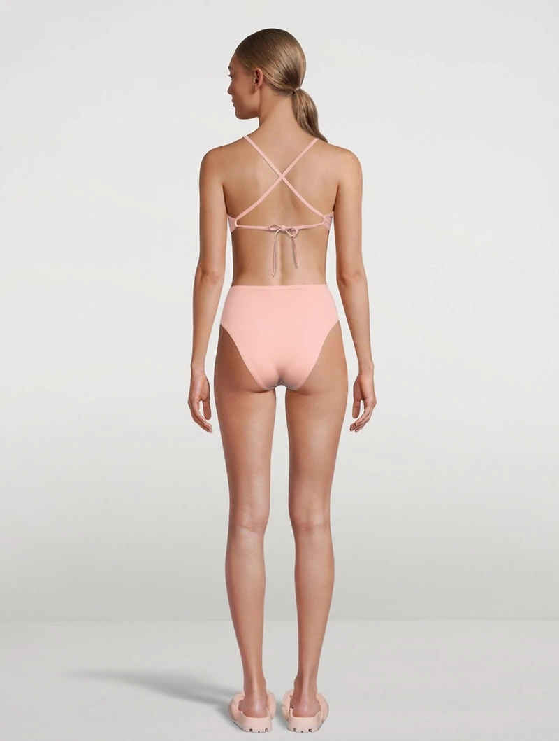 Tucan High-Leg High-Waisted Bikini Bottom