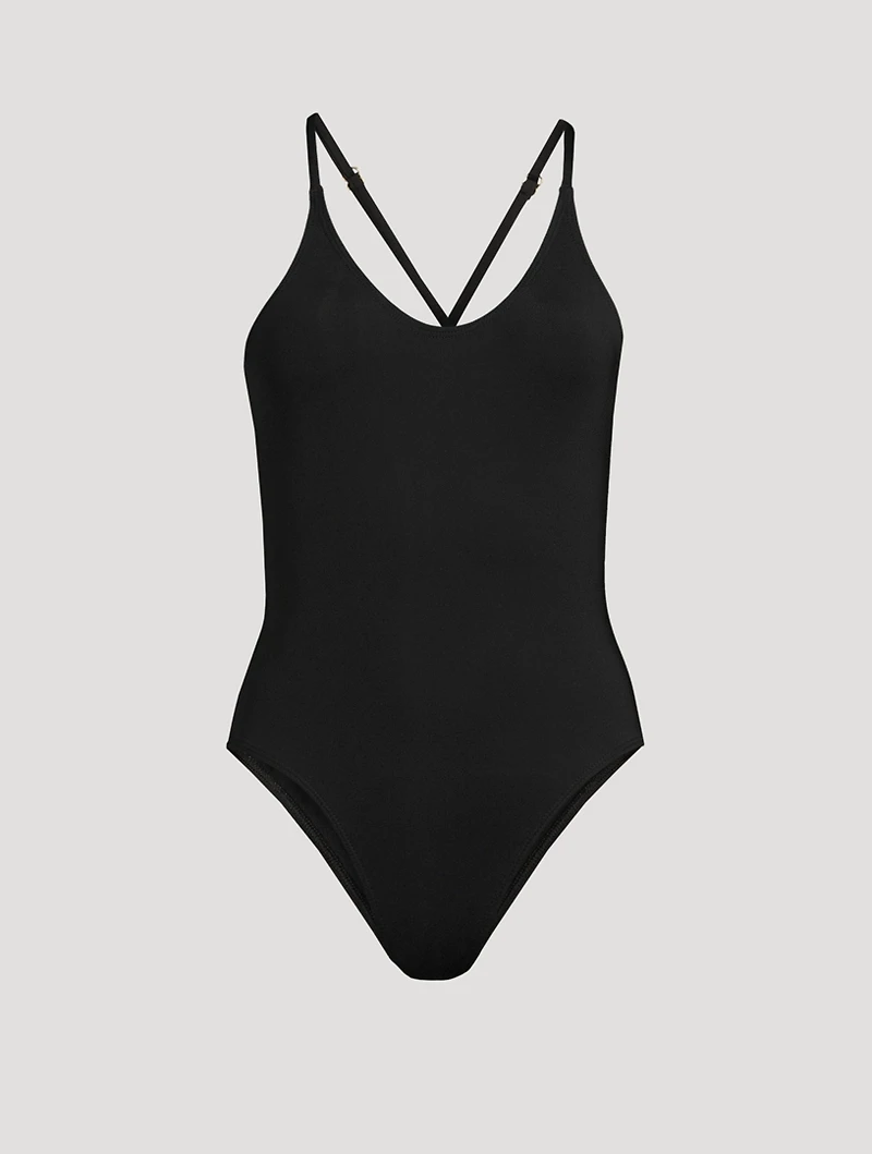 Water Drop One-Piece Swimsuit