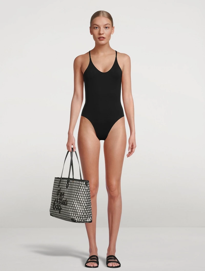 Water Drop One-Piece Swimsuit