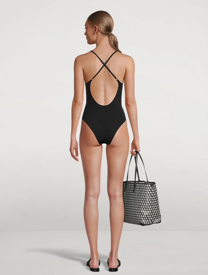 Water Drop One-Piece Swimsuit