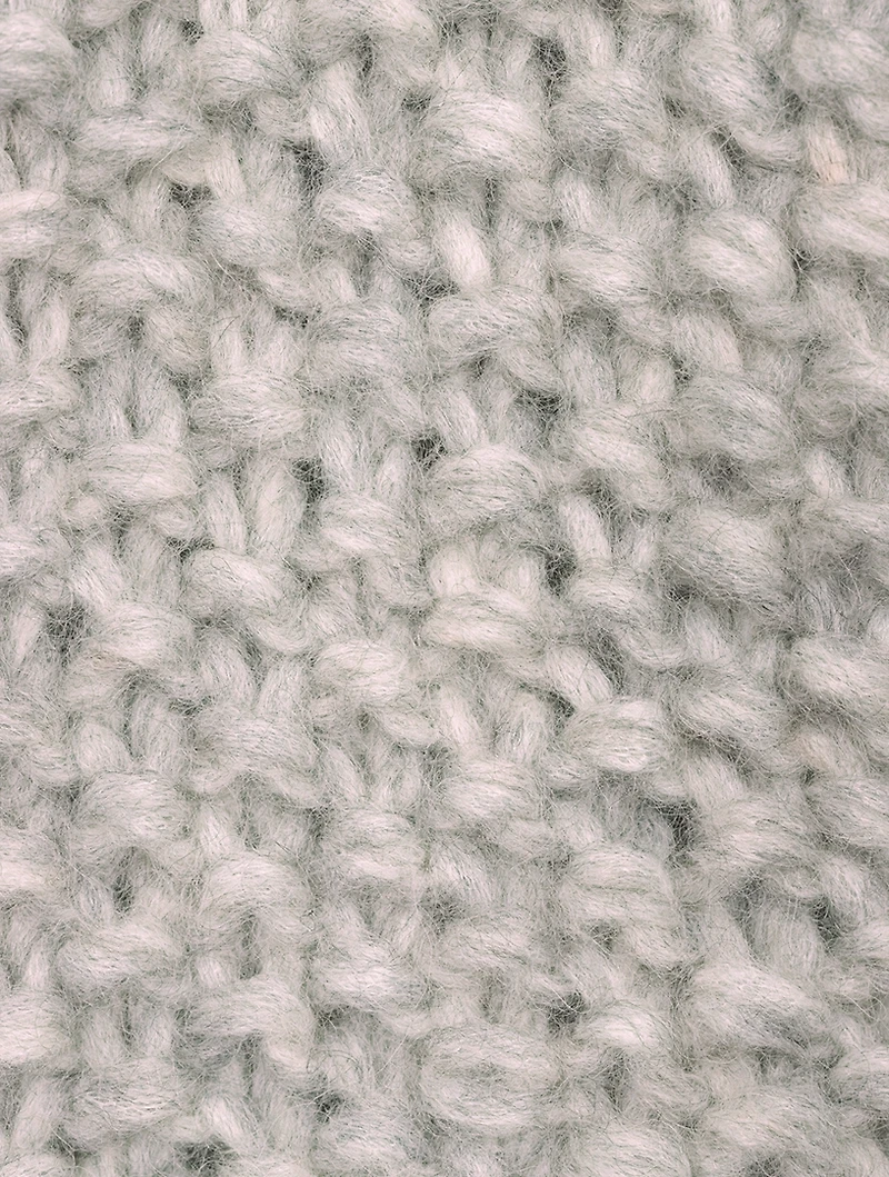 Pearl Pattern Alpaca-Blend Cardigan
