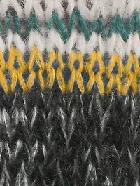 Big Striped Mohair Sweater